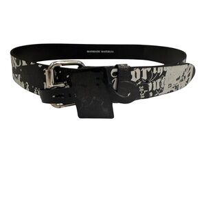 AC/DC Black and White Belt